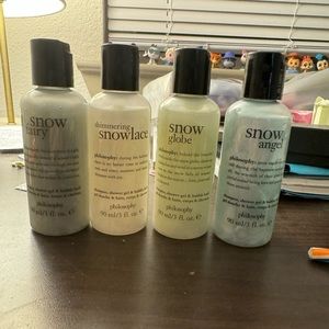 4 Philosophy Mini Shower Gels